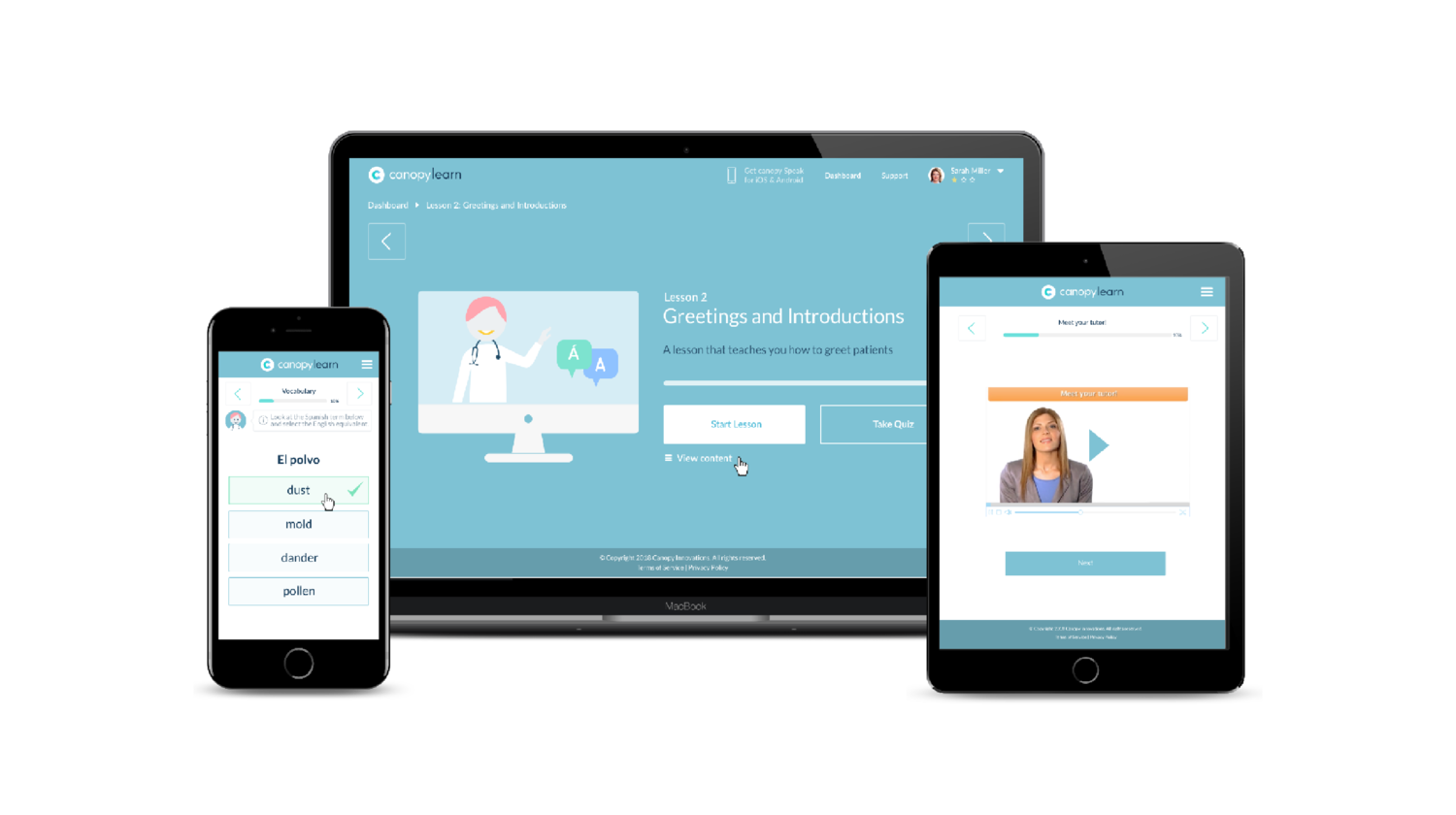 Canopy Launches Advanced Medical Spanish eLearning Platform Amid COVID